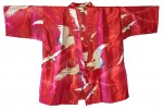 U1038 Short Kimono,tsuru